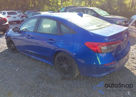 2022 Honda Civic Sport из США, поврежденный, VIN 2HGFE2F55NH575435